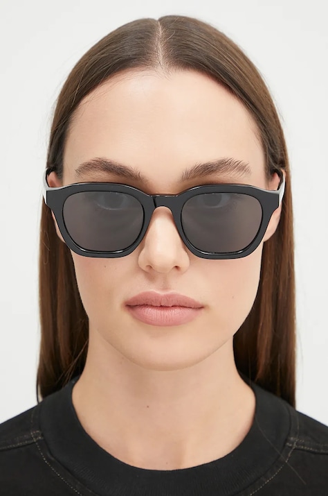 The Attico okulary przeciwsłoneczne HAYNES kolor czarny ATTICO22C1SUN
