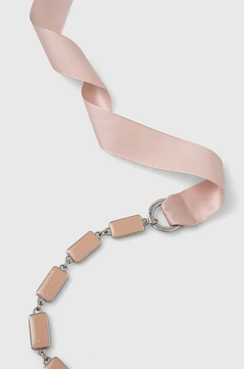 Ремінь MAX&Co. жіночий колір рожевий 2426506016200