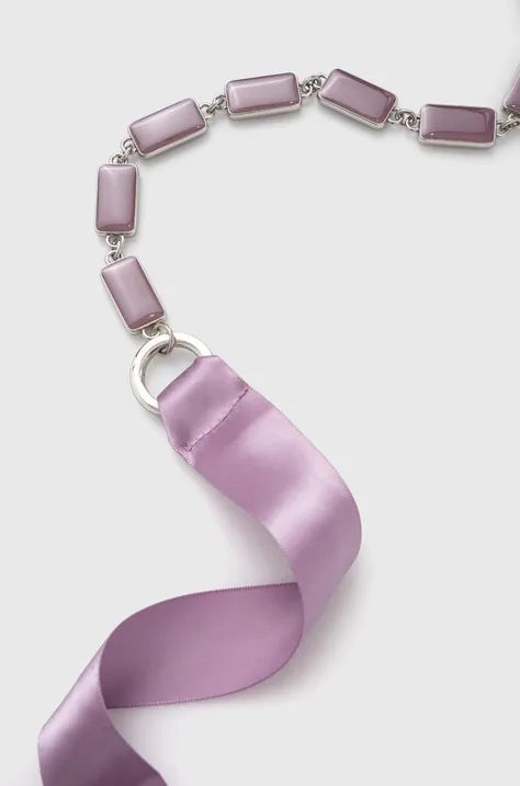 Ремінь MAX&Co. жіночий колір фіолетовий 2426506016200
