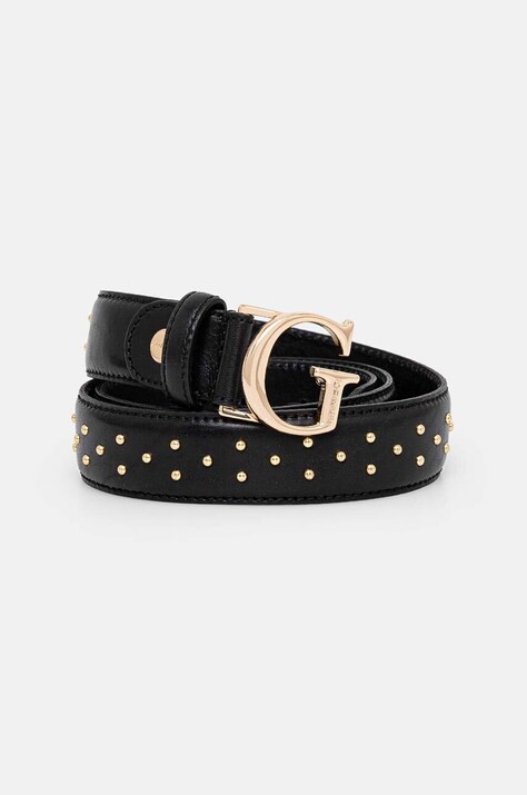 Ζώνη Guess χρώμα: μαύρο, BW9176 P4430