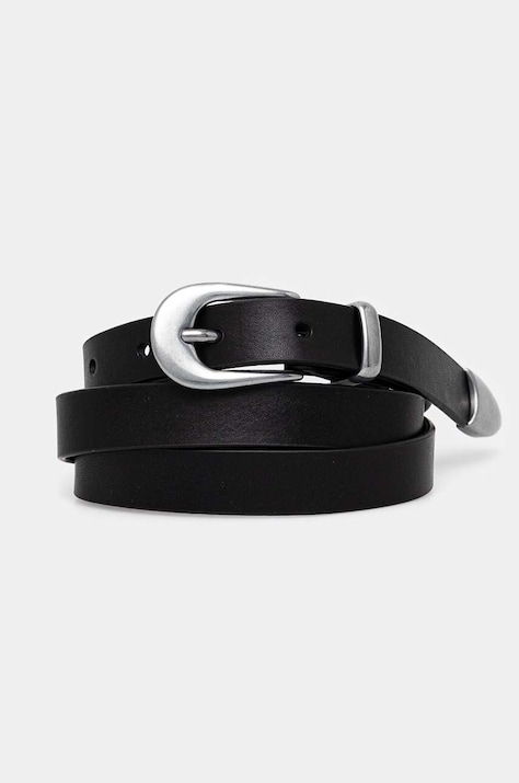 Levi's cintura in pelle donna colore nero 000IG-0000