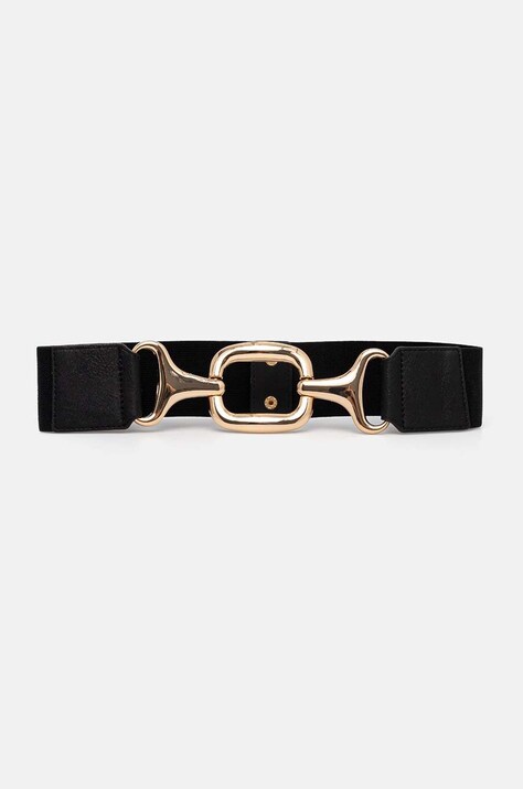 Morgan curea 3BOUCLE femei, culoarea negru, 3BOUCLE