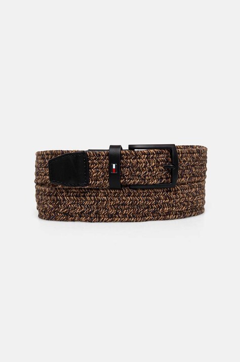Tommy Hilfiger curea barbati, culoarea maro, AM0AM12548