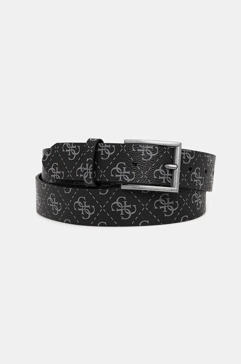Ремінь Guess чоловічий колір чорний BMCALO.P4335
