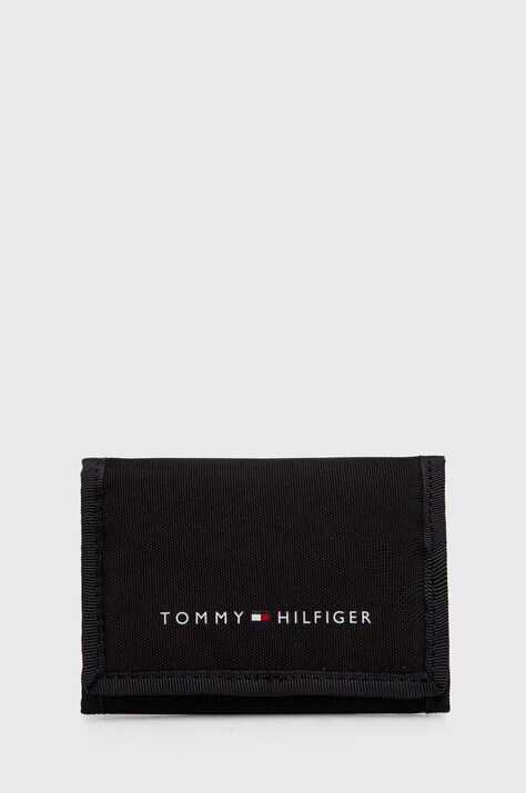 Tommy Hilfiger portofel copii copii, culoarea negru, AU0AU01778