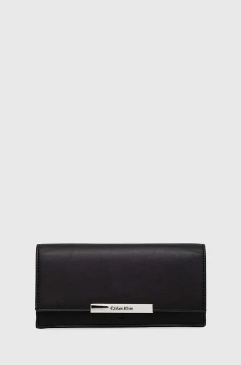 Calvin Klein portfel damski kolor czarny K60K612190