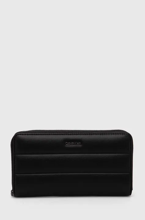Peněženka Calvin Klein černá barva, K60K612199