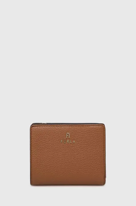 Kožená peňaženka Furla dámska, béžová farba, WP00307 HSF000 RY000