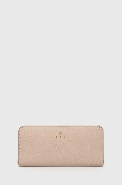 Δερμάτινο πορτοφόλι Furla γυναικείο, χρώμα: ροζ, WP00313 ARE000 B4L00