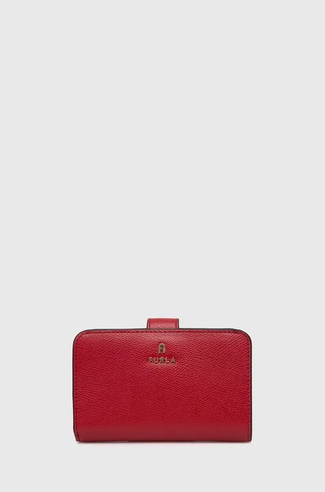 Δερμάτινο πορτοφόλι Furla γυναικείο, χρώμα: ροζ, WP00314 ARE000 2716S