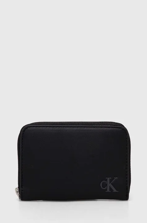 Calvin Klein Jeans portofel femei, culoarea negru, K60K612254