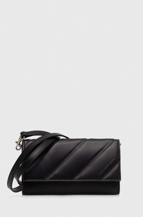 Calvin Klein Jeans lapos táska fekete, K60K612257
