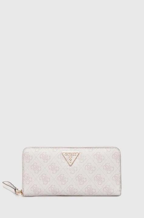 Guess portfel LAUREL damski kolor różowy SWSD85 00460