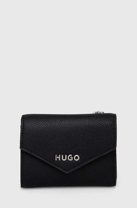 HUGO portofel femei, culoarea negru, 50516933
