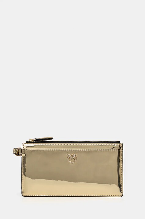 Pinko portofel femei, culoarea auriu, 103611 A1JD