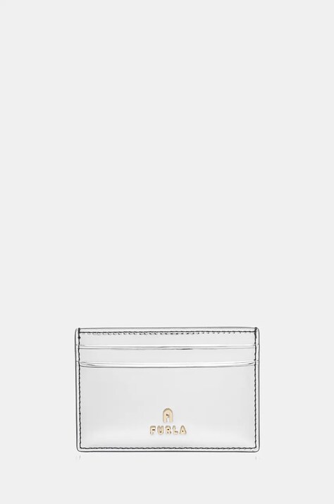 Furla card holder culoarea argintiu, WP00305.BX2052.Y3000