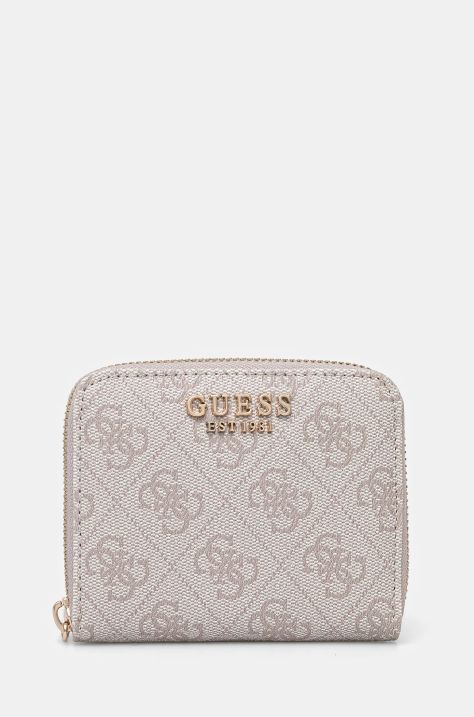 Guess portfel LAUREL damski kolor beżowy SWSD85 00137