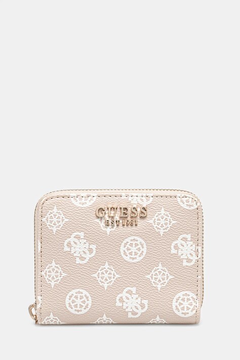 Peněženka Guess LAUREL černá barva, SWPG85 00137
