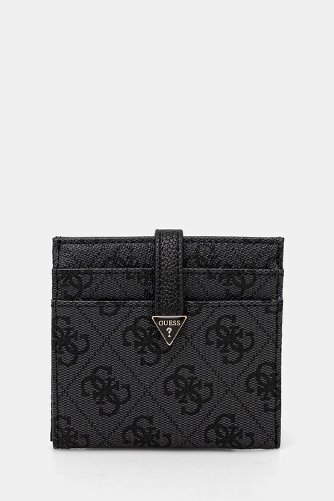 Peněženka Guess LAUREL černá barva, SWSG85 00152