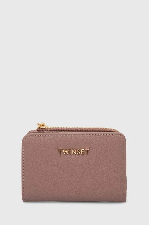 Peňaženka Twinset dámska, ružová farba, 242TB7047