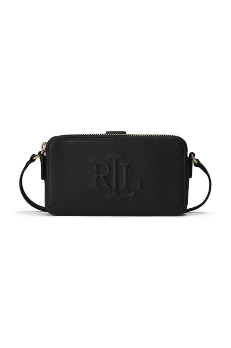 Πορτοφόλι Lauren Ralph Lauren χρώμα: μαύρο, 432951475