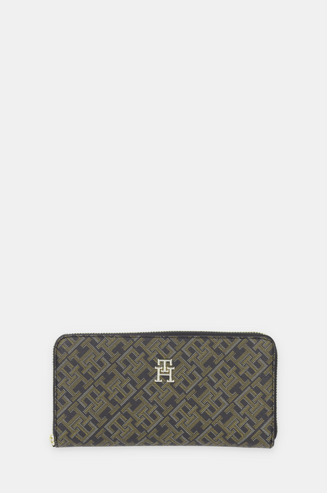 Novčanik Tommy Hilfiger za žene, boja: crna, AW0AW17102