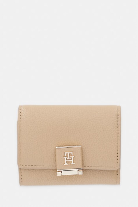 Tommy Hilfiger portfel damski beżowy AW0AW17039