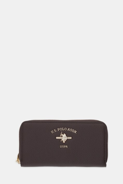 U.S. Polo Assn. portfel Stanford damski kolor brązowy WIUSS6207WVP
