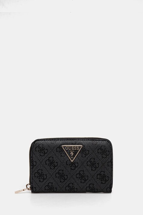 Guess portfel damski kolor czarny SWSG85 00140