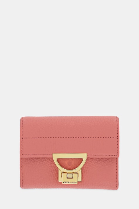 Kožená peňaženka Coccinelle červená farba, E2 MD5 11 F0 01