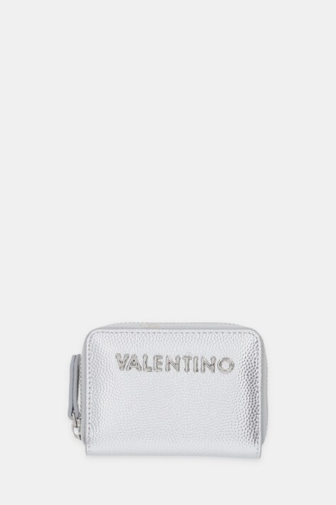 Valentino Bags portfel damski kolor srebrny VPS1R4139G