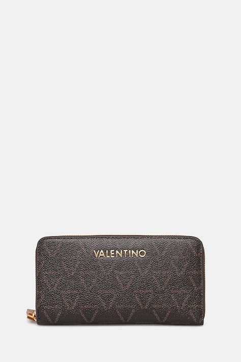 Peněženka Valentino Bags hnědá barva, VPS8GT155
