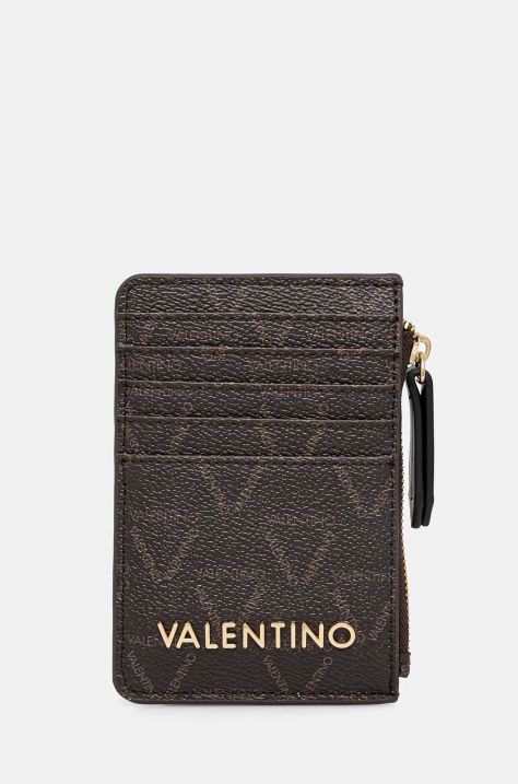 Valentino Bags etui na karty kolor brązowy VPS8GT820