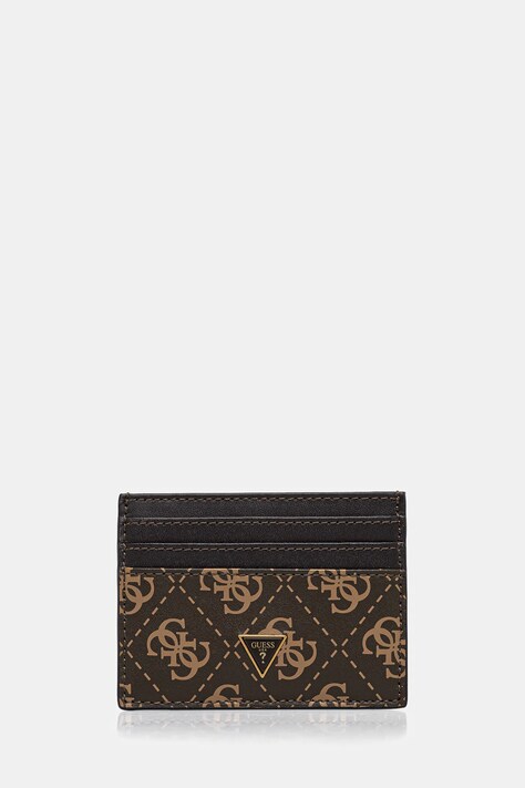 Guess carcasa din piele MITO culoarea maro, SMVELE LEA25