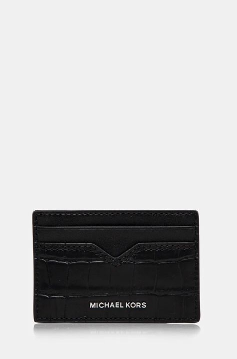 Michael Kors carcasa din piele culoarea negru, 39F4LHDD0K