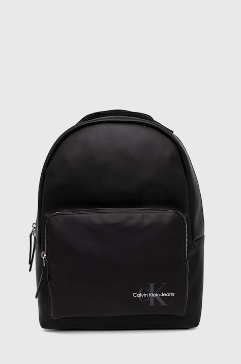 Раница Calvin Klein Jeans в черно голям размер с изчистен дизайн K50K512035