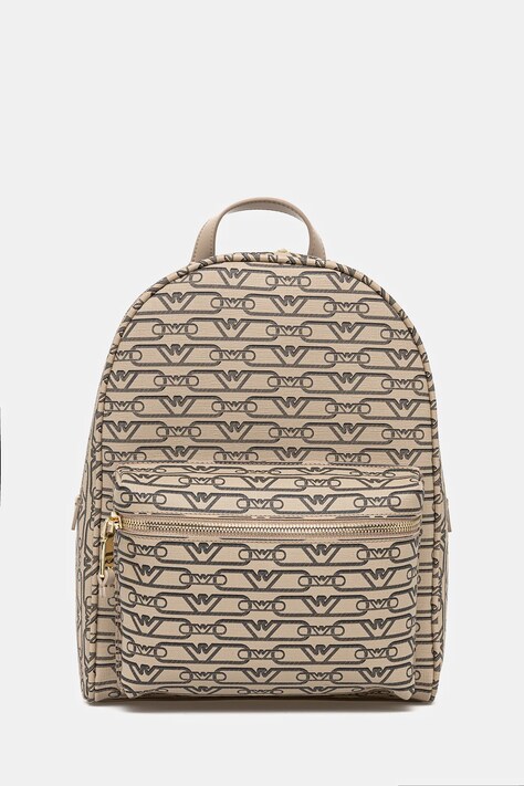 Emporio Armani rucsac femei, culoarea bej, mic, modelator, EW000372 AF11951
