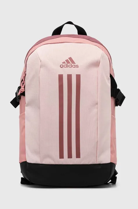 adidas plecak damski kolor różowy duży z nadrukiem IX3181