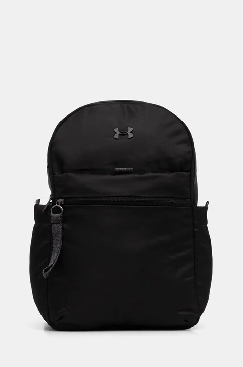 Batoh Under Armour dámský, černá barva, velký, hladký, 1384675