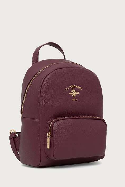 U.S. Polo Assn. Plecak damski z imitacji skóry Stanford czerwony BIUSS6211WVP