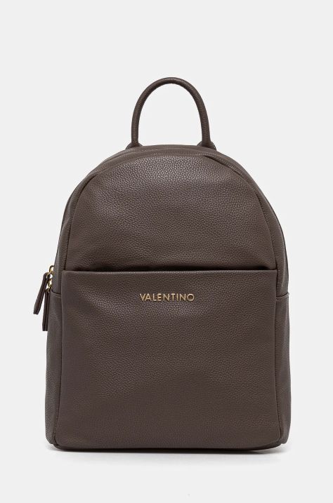 Рюкзак Valentino Bags жіночий колір сірий малий однотонний VBS8GL20