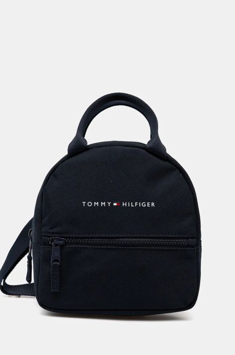 Детский рюкзак Tommy Hilfiger цвет синий маленький с аппликацией AU0AU01904