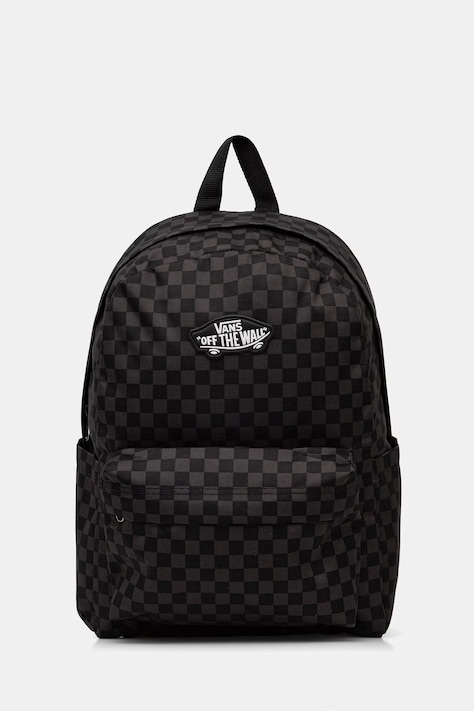 Detský ruksak Vans Old Skool Grom Check Backpack čierna farba, veľký, vzorovaný, VN000J3KBA51