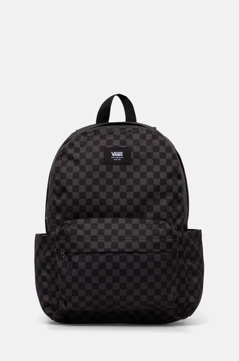 Dječji ruksak Vans Old Skool Grom Check Backpack boja: crna, veliki, s uzorkom, VN000J3KBA51
