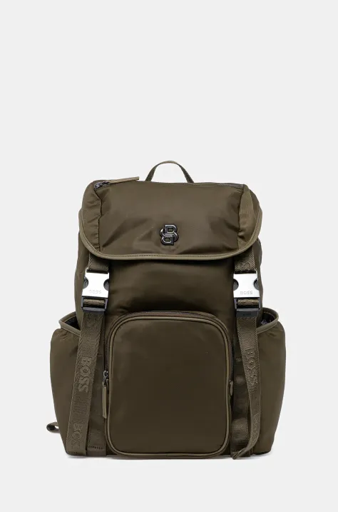 Ruksak BOSS za muškarce, boja: crna, veliki, bez uzorka, 50516809