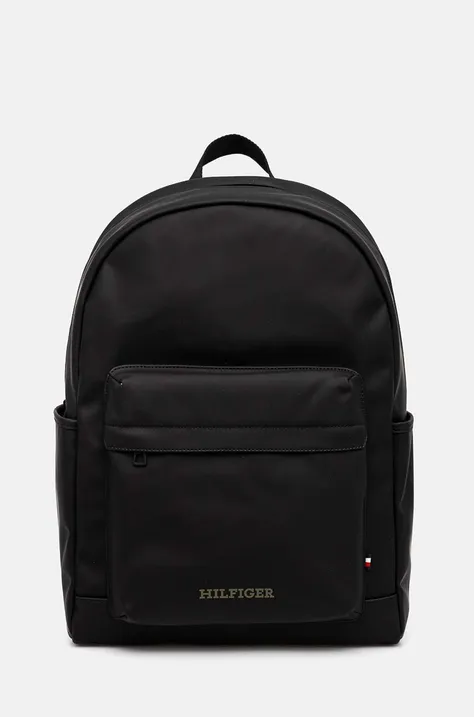 Рюкзак Tommy Hilfiger чоловічий колір чорний великий однотонний AM0AM12679