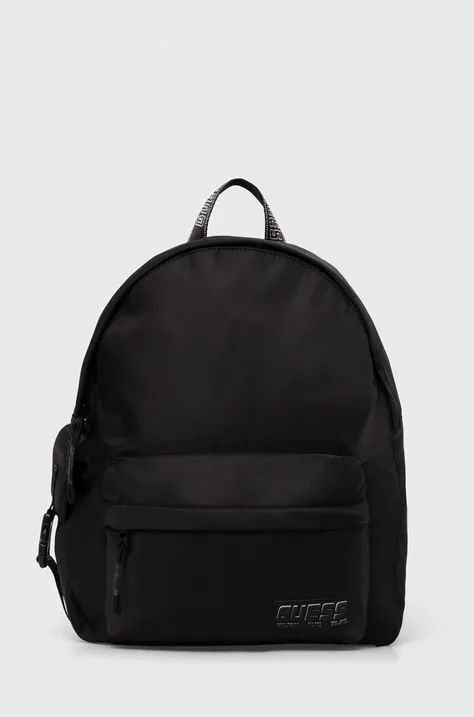 Guess plecak męski kolor czarny duży gładki Z4YZ01 WGD70