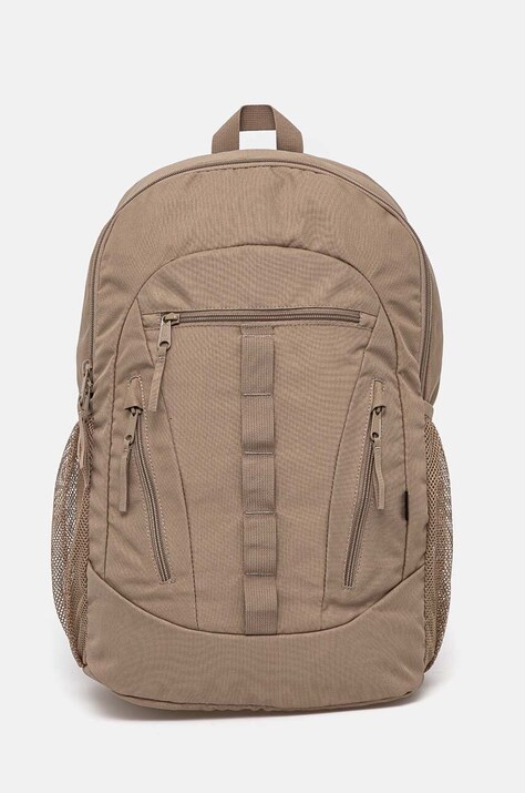 Ruksak Hollister Co. pánsky, béžová farba, veľký, jednofarebný, KI312-4019