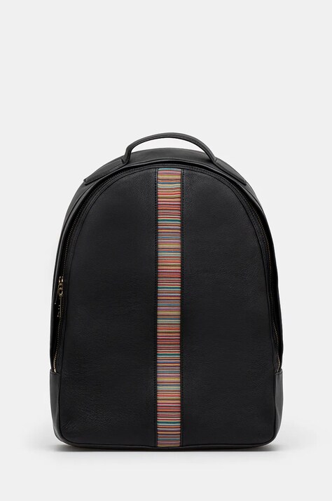 Paul Smith ghiozdan de piele barbati, culoarea negru, mare, cu imprimeu, M1A-6596-BMULTI