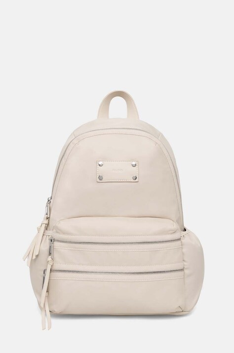 Aldo rucsac SILVANO culoarea bej, mare, neted, 13824369